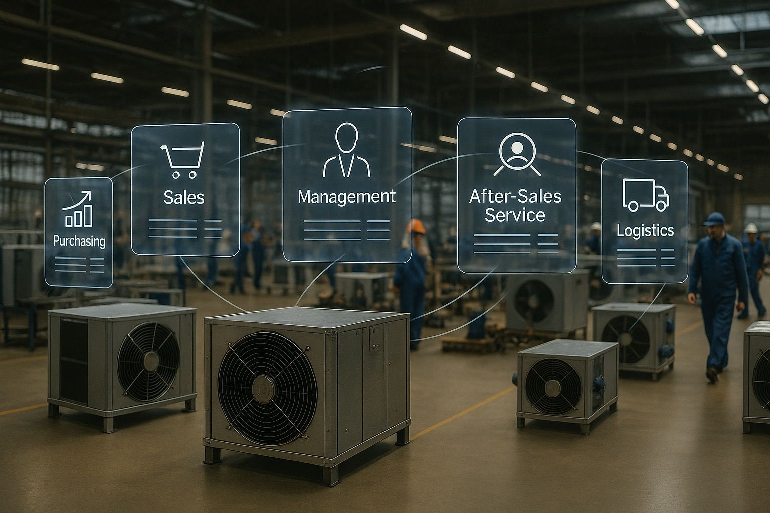 Titelbild für Schweizer Industriebetrieb